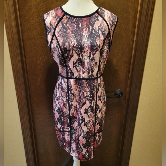 NWT Jennifer Lopez Stylish Snake Print Dress - Picture 1 of 11